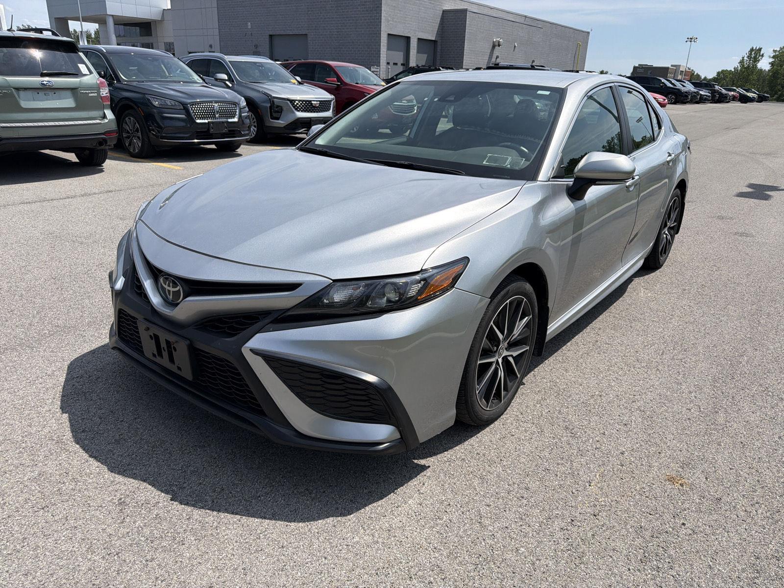 Used 2023 Celestial Silver Metallic Toyota SE image 8
