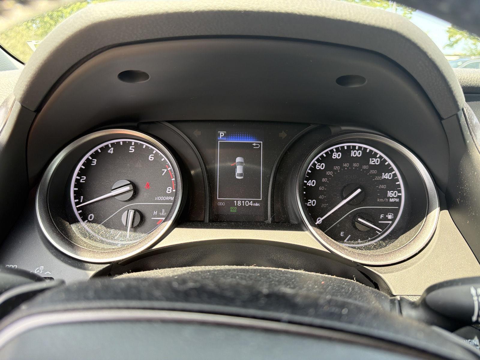 Used 2023 Celestial Silver Metallic Toyota SE image 13