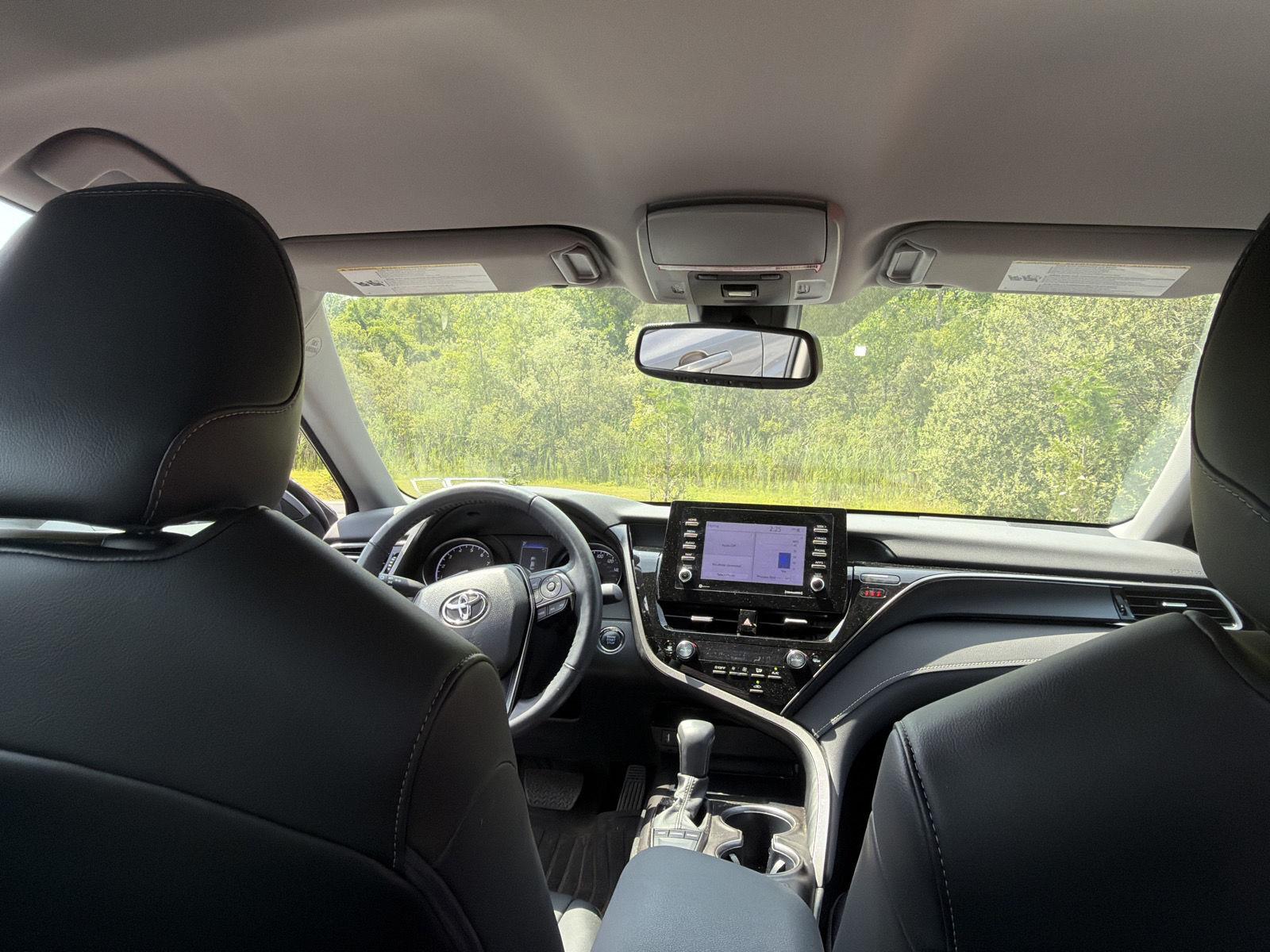 Used 2023 Celestial Silver Metallic Toyota SE image 18