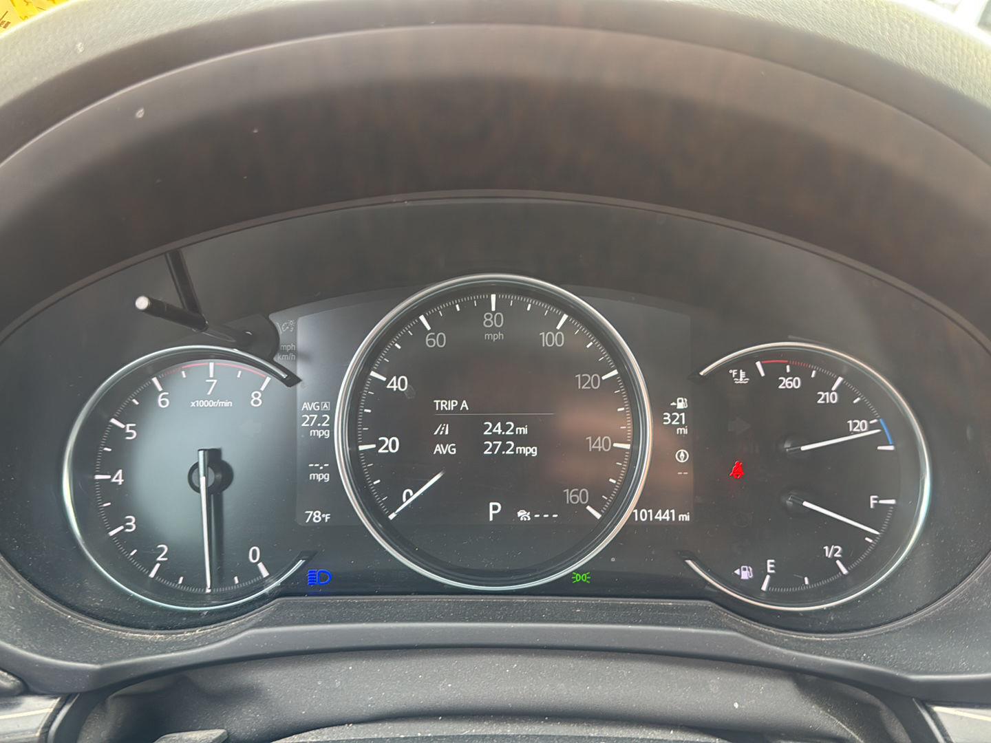 Used 2020 Deep Crystal Blue Mica Mazda Grand Touring image 8