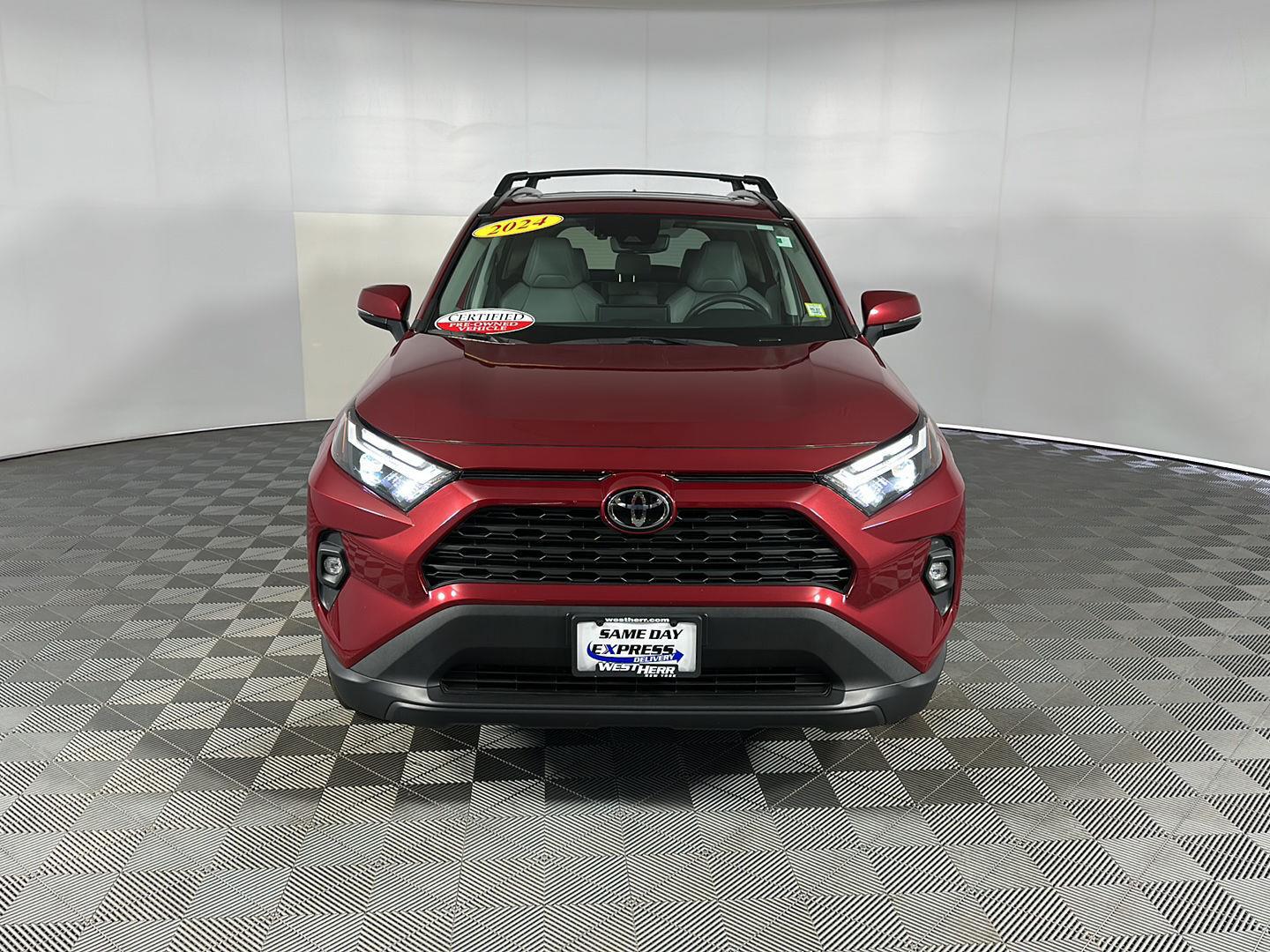 Certified Used 2024 Ruby Flare Pearl Toyota XLE Premium image 5