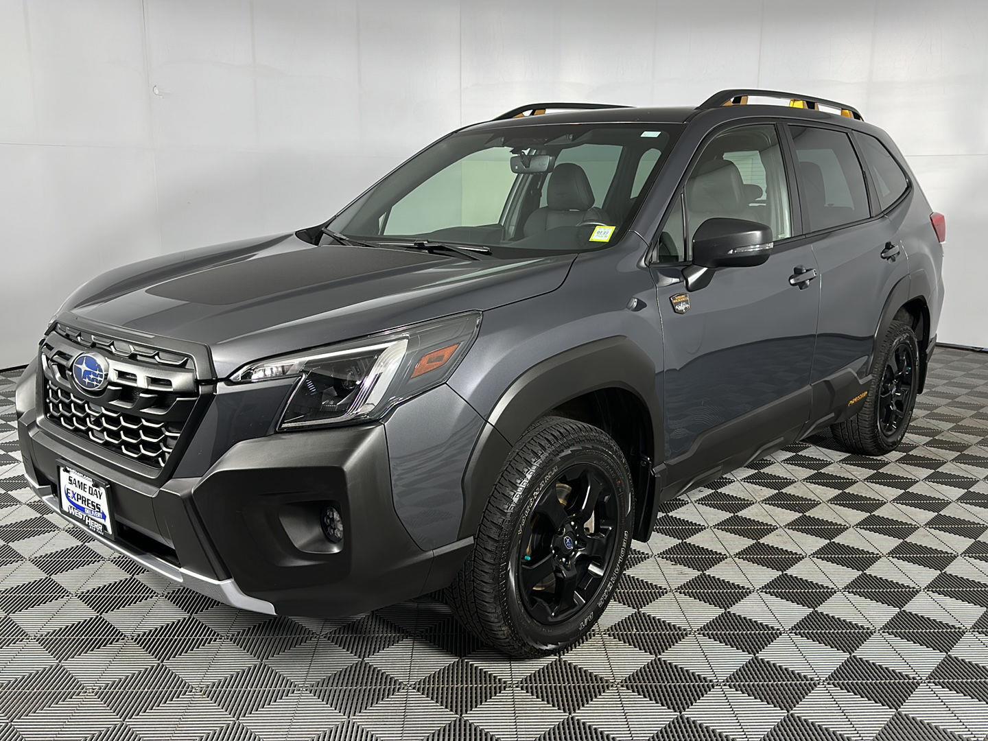 Used 2023 Magnetite Gray Metallic Subaru Wilderness image 3