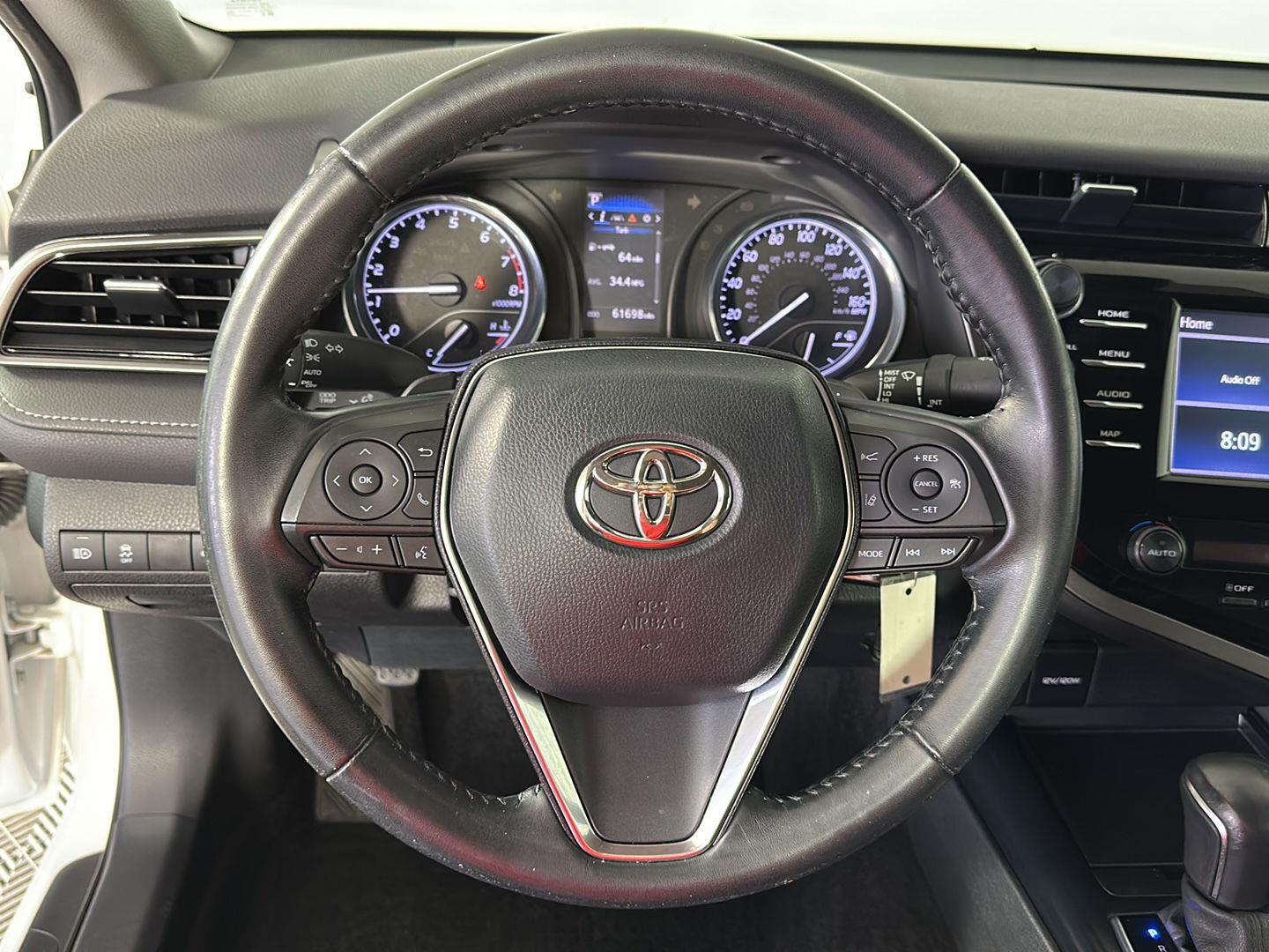 Used 2020 Super White Toyota SE image 14