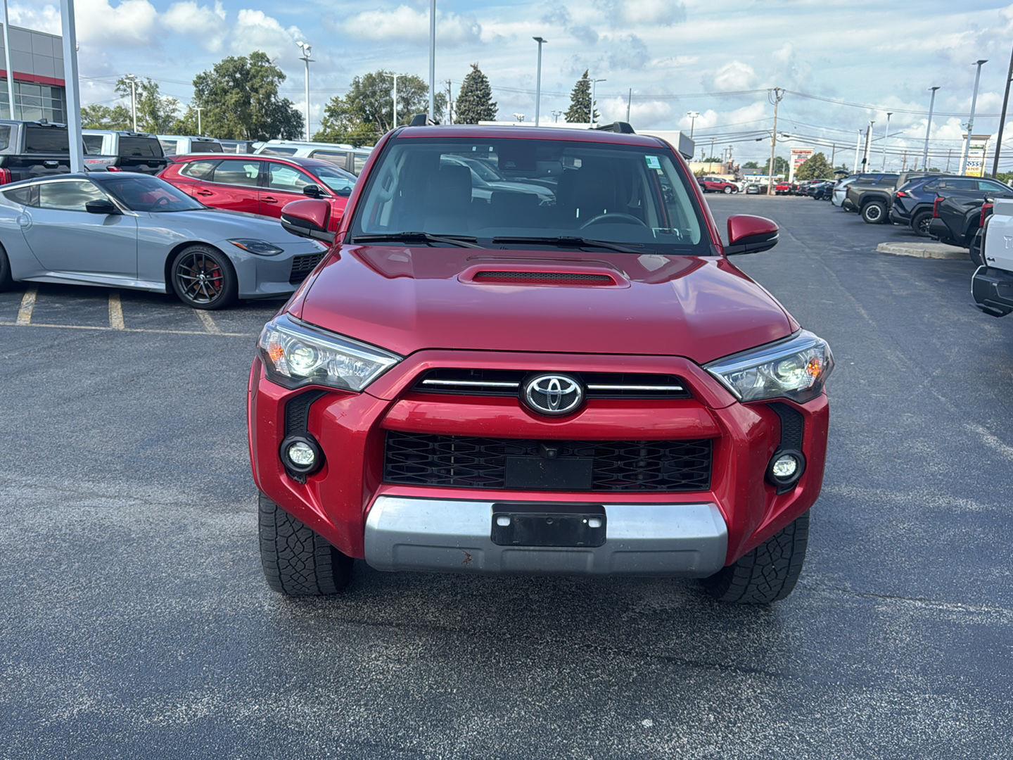Used 2022 Barcelona Red Metallic Toyota TRD Off Road Premium image 2