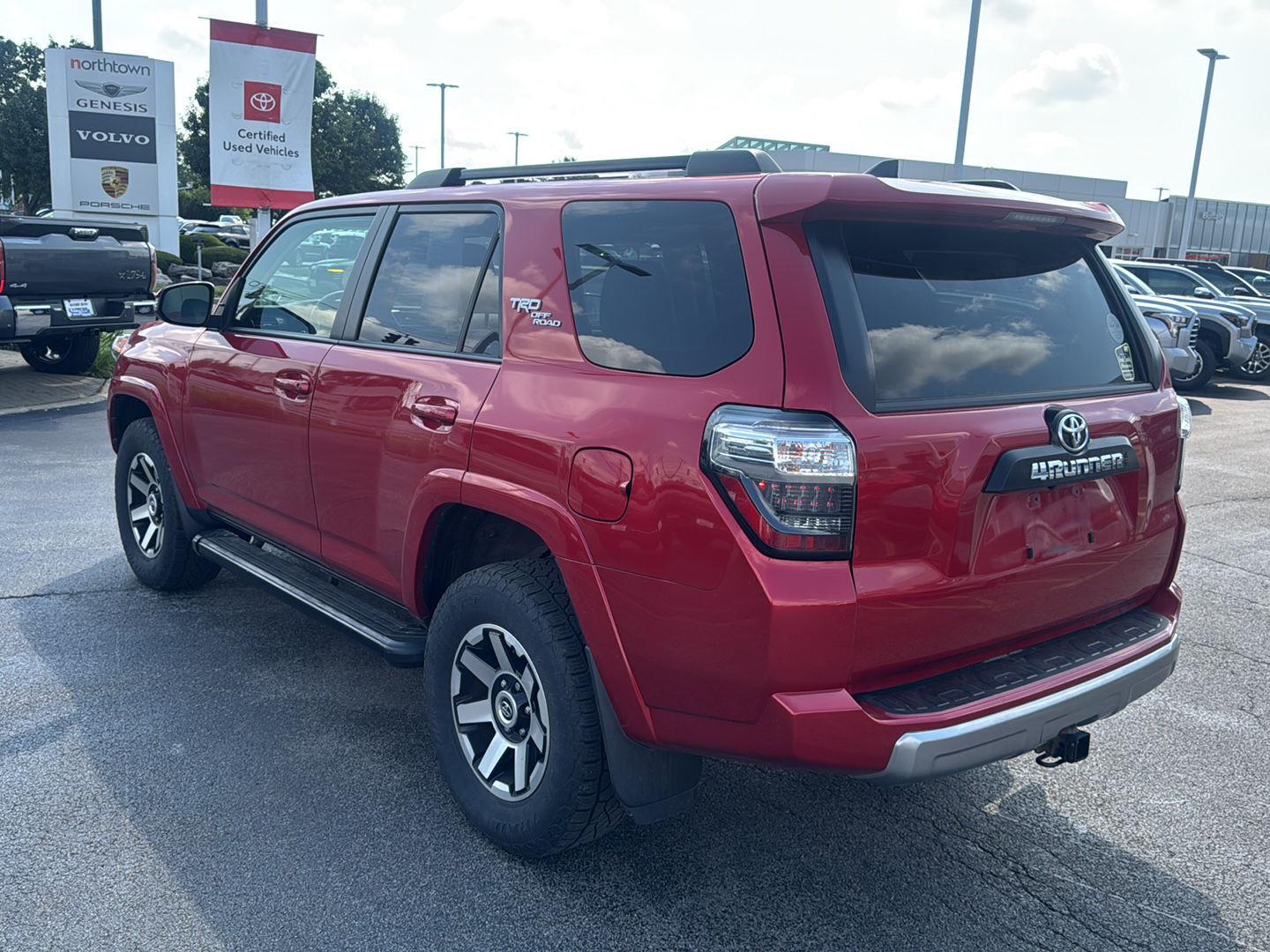 Used 2022 Barcelona Red Metallic Toyota TRD Off Road Premium image 4