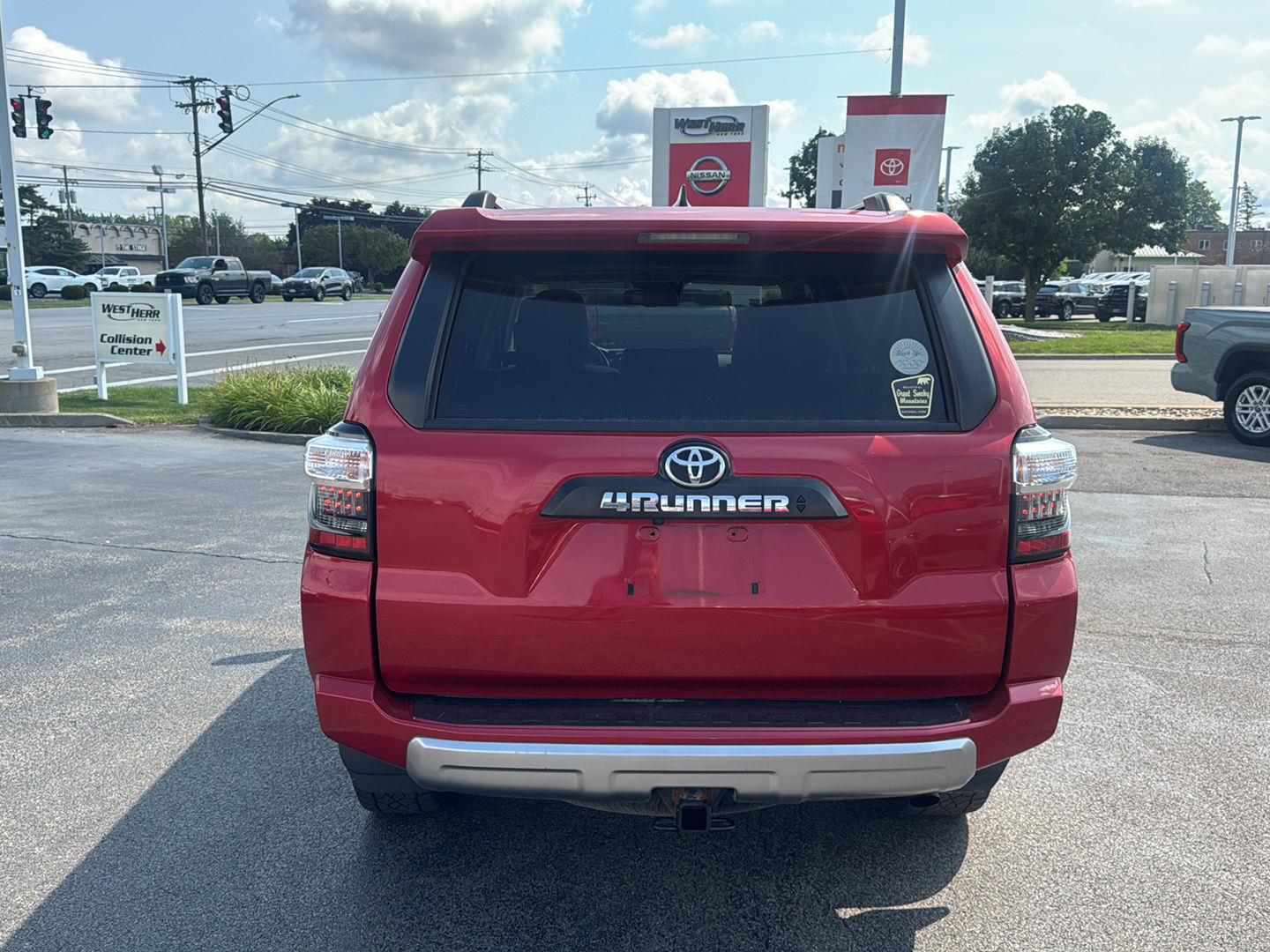 Used 2022 Barcelona Red Metallic Toyota TRD Off Road Premium image 5