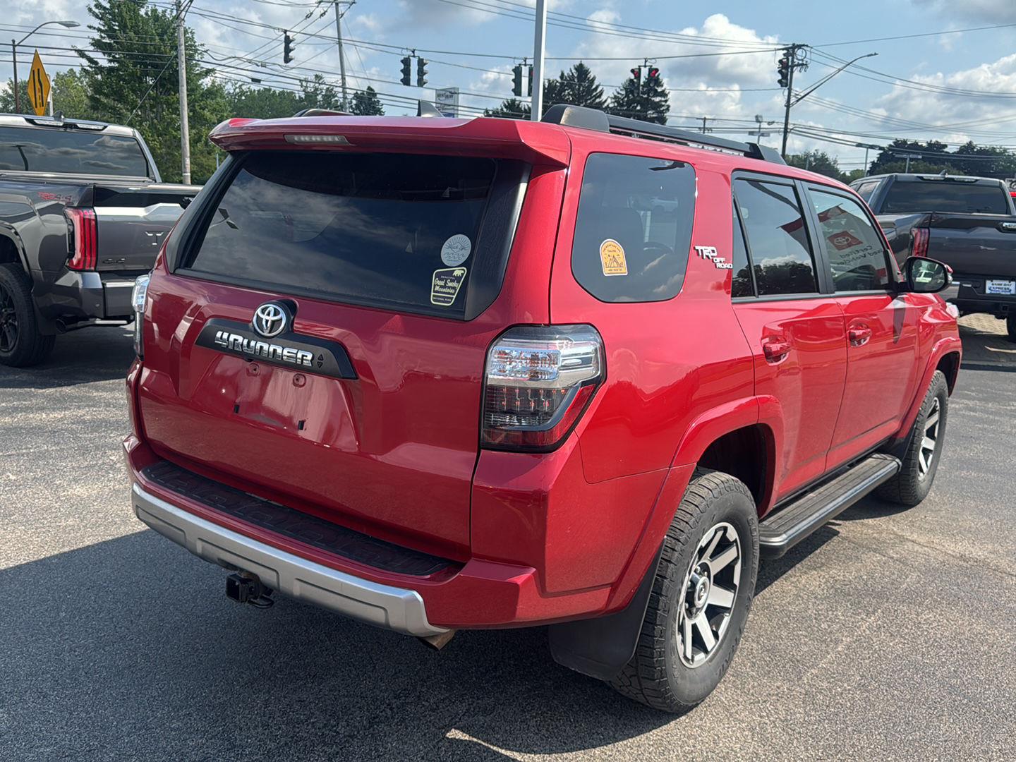 Used 2022 Barcelona Red Metallic Toyota TRD Off Road Premium image 6