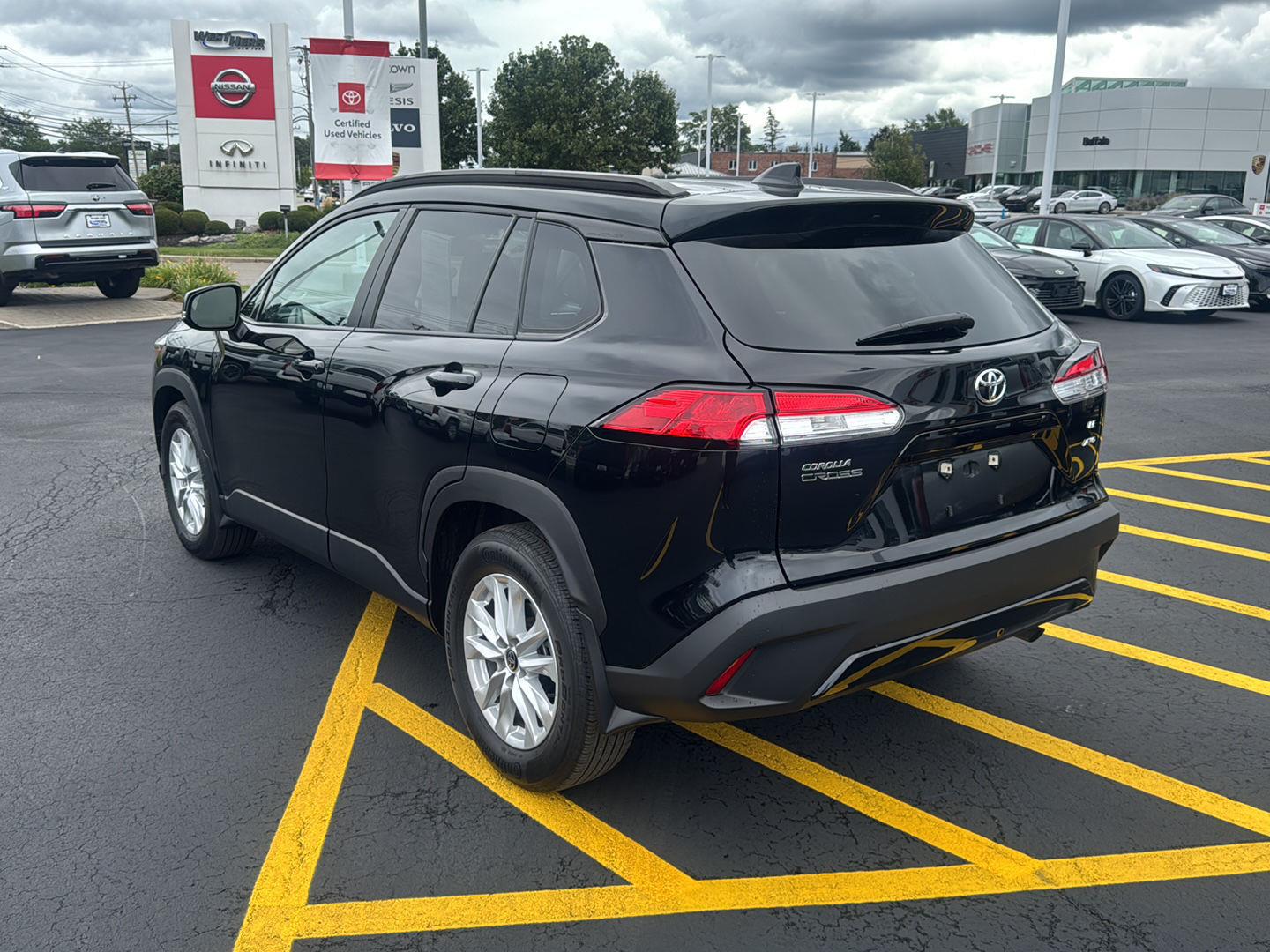 Certified Used 2024 Jet Black Toyota LE image 4