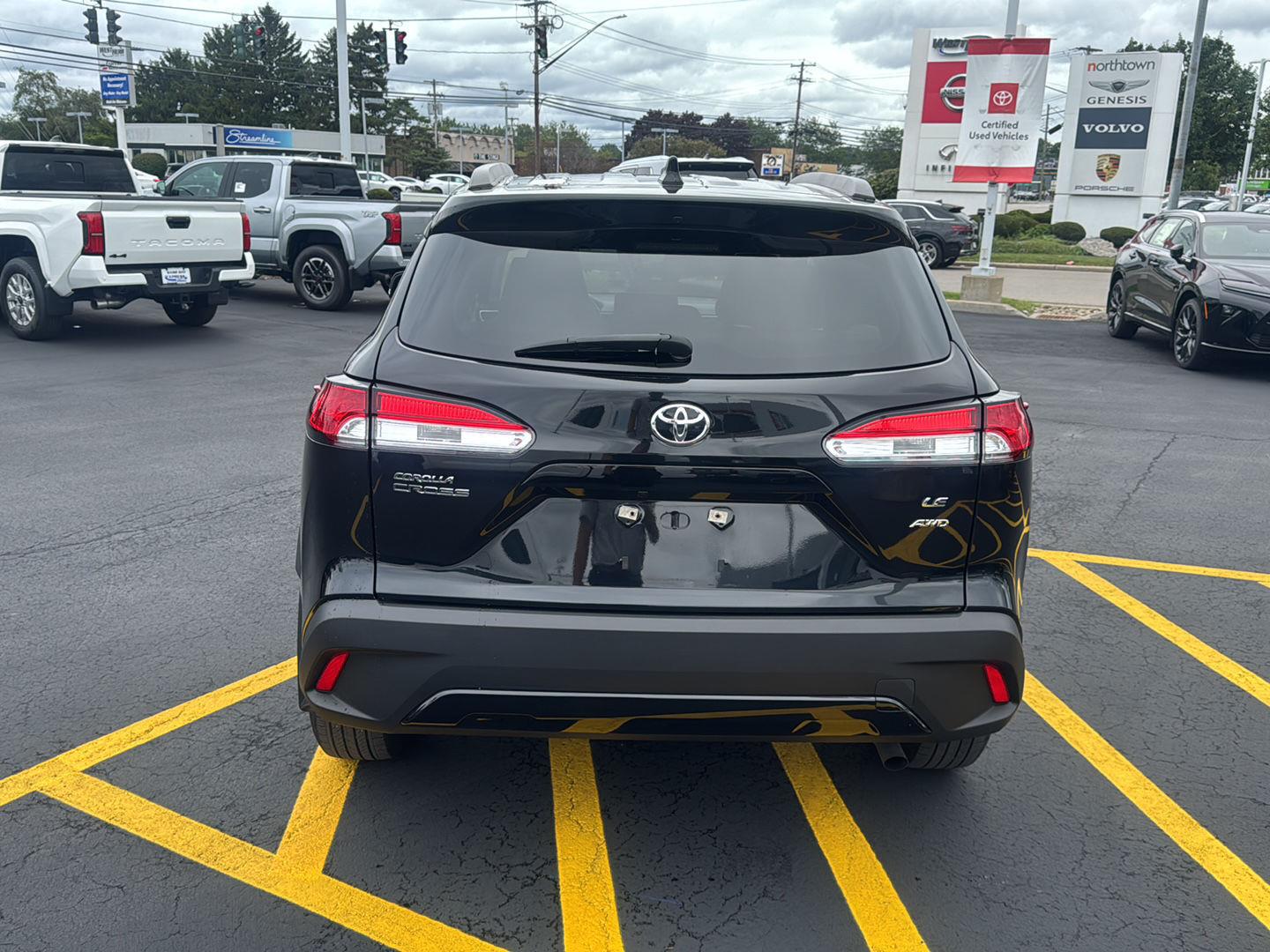 Certified Used 2024 Jet Black Toyota LE image 5