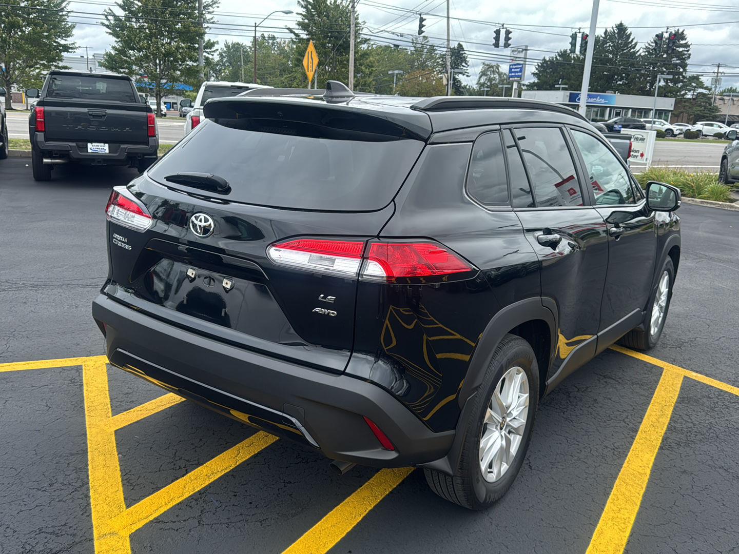 Certified Used 2024 Jet Black Toyota LE image 6