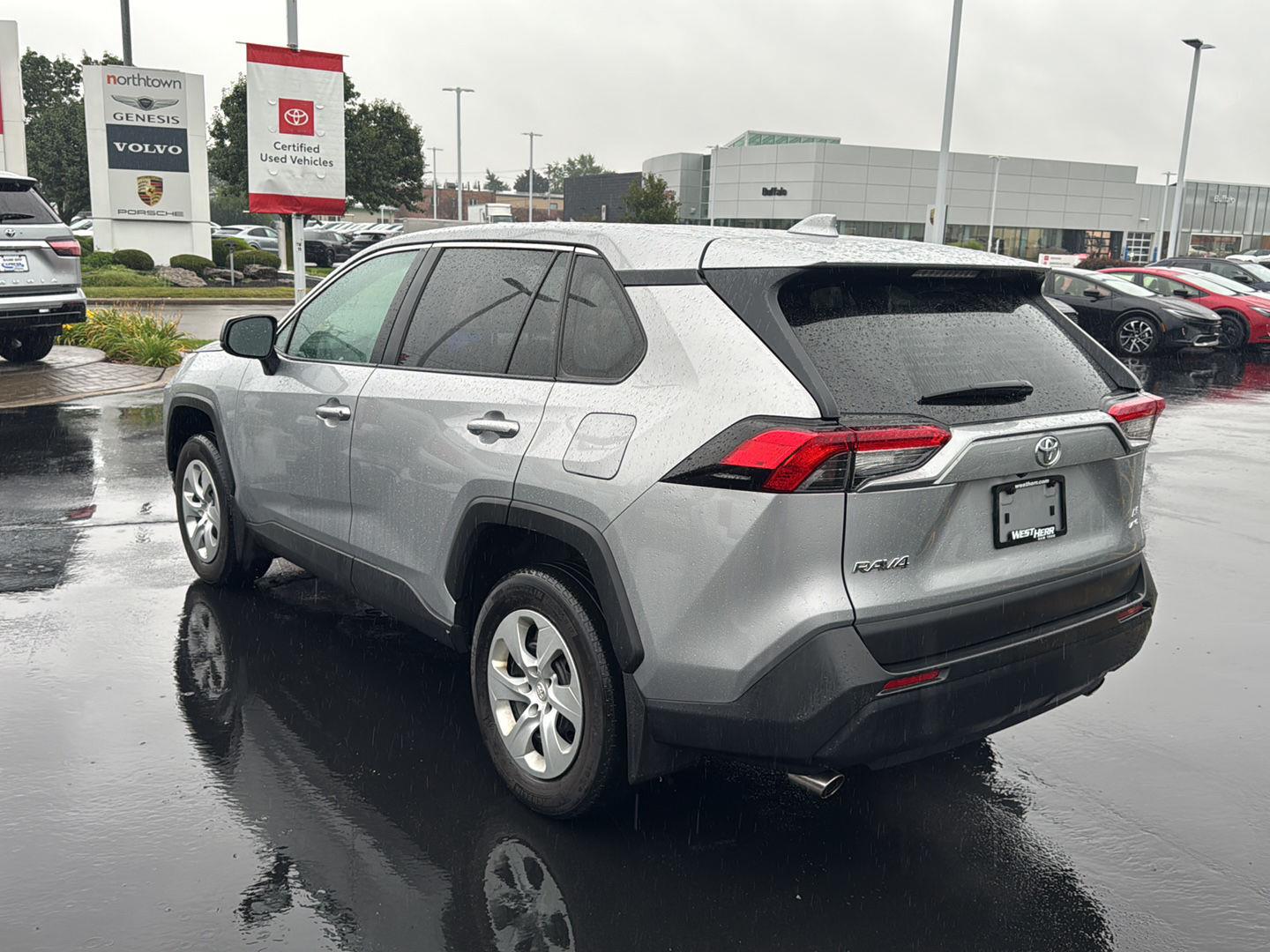 Certified Used 2023 Silver Sky Metallic Toyota LE image 4