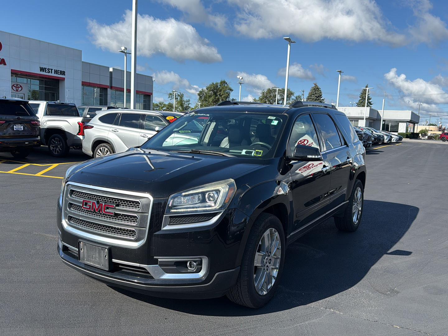 Used 2017 Ebony Twilight Metallic GMC Limited image 3
