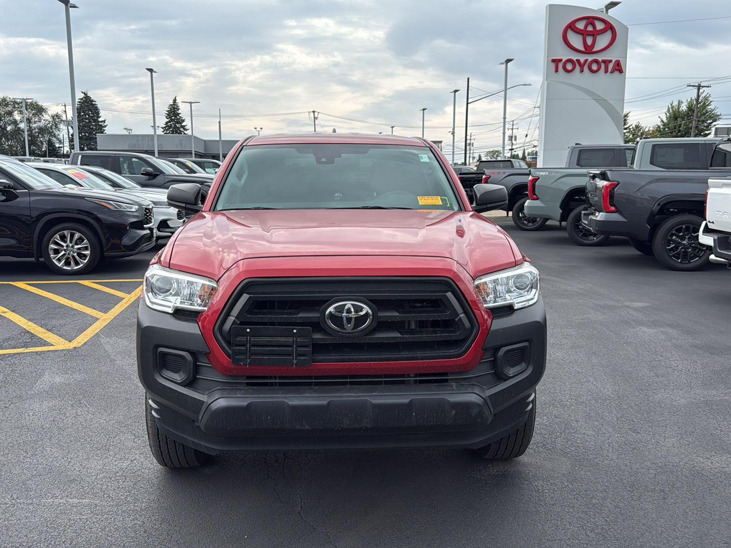 Certified Used 2022 Barcelona Red Metallic Toyota SR image 2