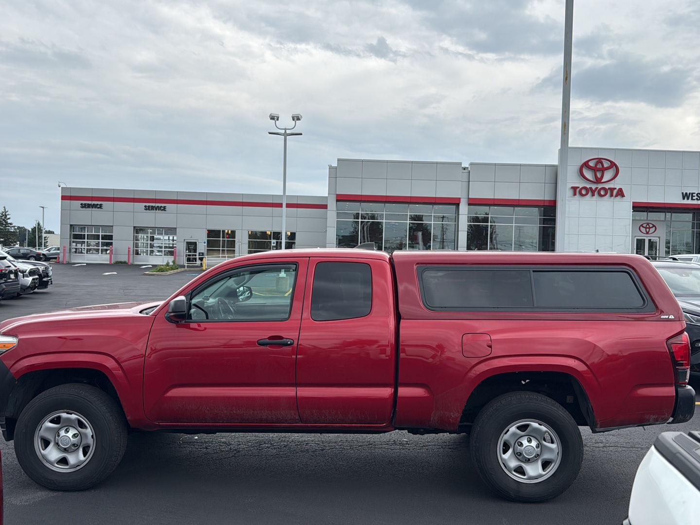 Certified Used 2022 Barcelona Red Metallic Toyota SR image 3