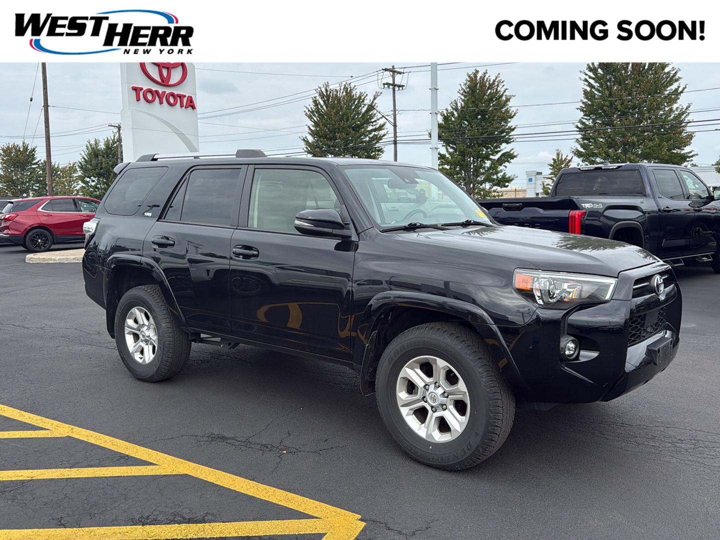 Midnight Black Metallic 2024 Toyota 4Runner SUV / Crossover Four-Wheel Drive Automatic