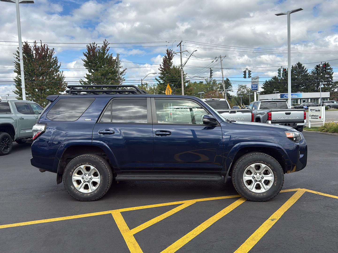 Used 2019 Nautical Blue Metallic Toyota Limited image 2