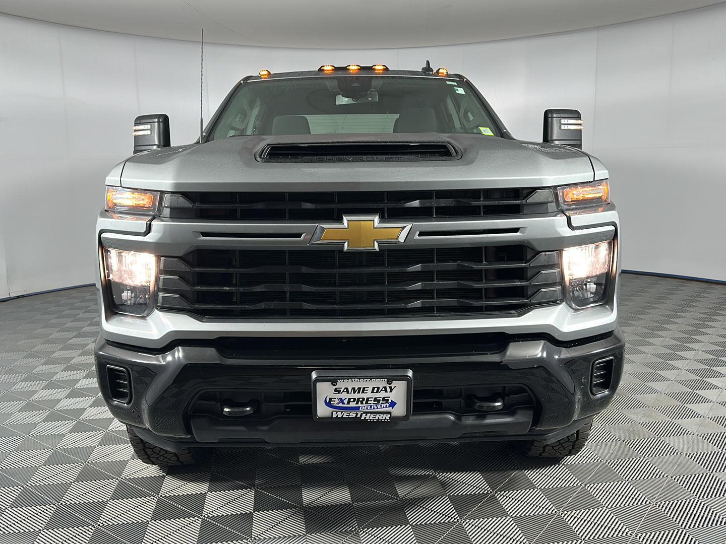Used 2024 Sterling Gray Metallic Chevrolet Custom image 2