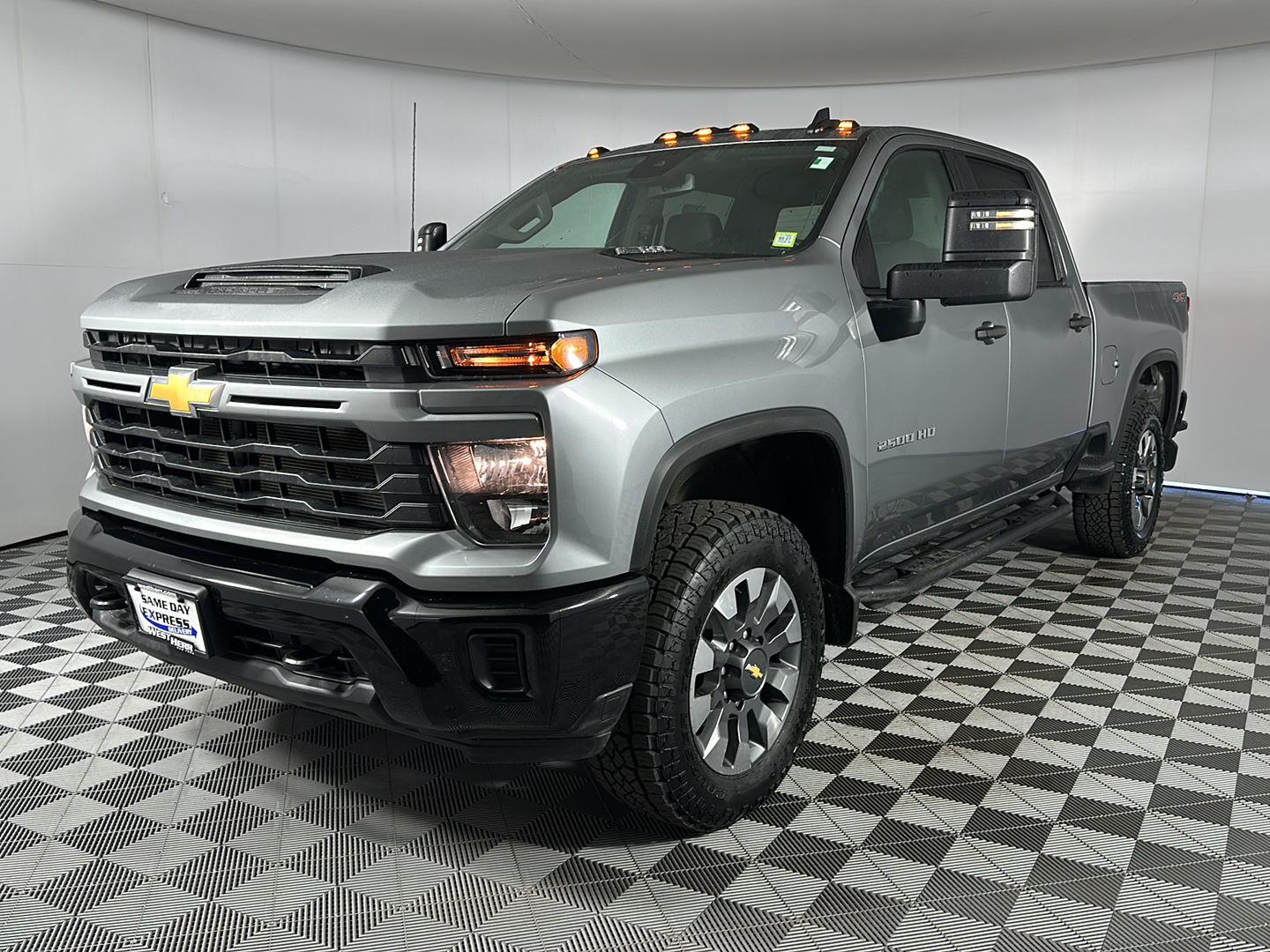 Used 2024 Sterling Gray Metallic Chevrolet Custom image 3