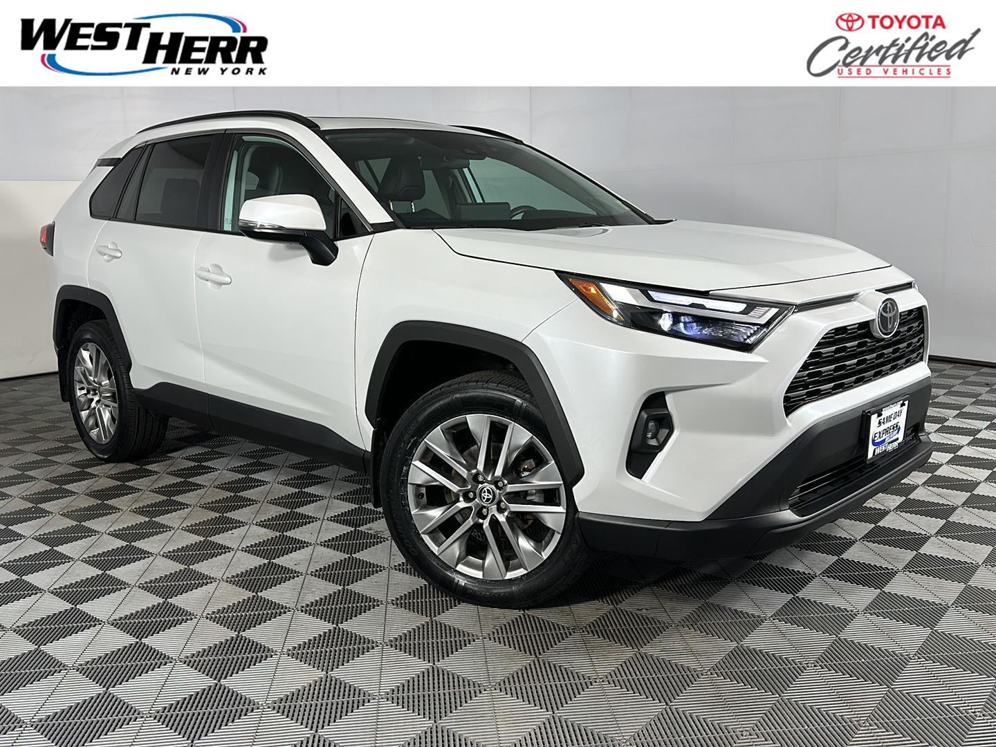 White (Wind Chill Pearl) 2023 Toyota RAV4 SUV / Crossover All-Wheel Drive Automatic