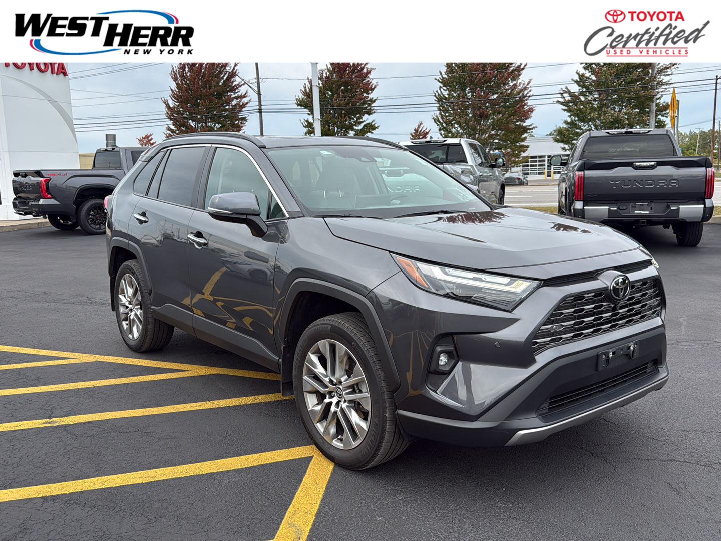Magnetic Gray Metallic 2022 Toyota RAV4 SUV / Crossover All-Wheel Drive Automatic