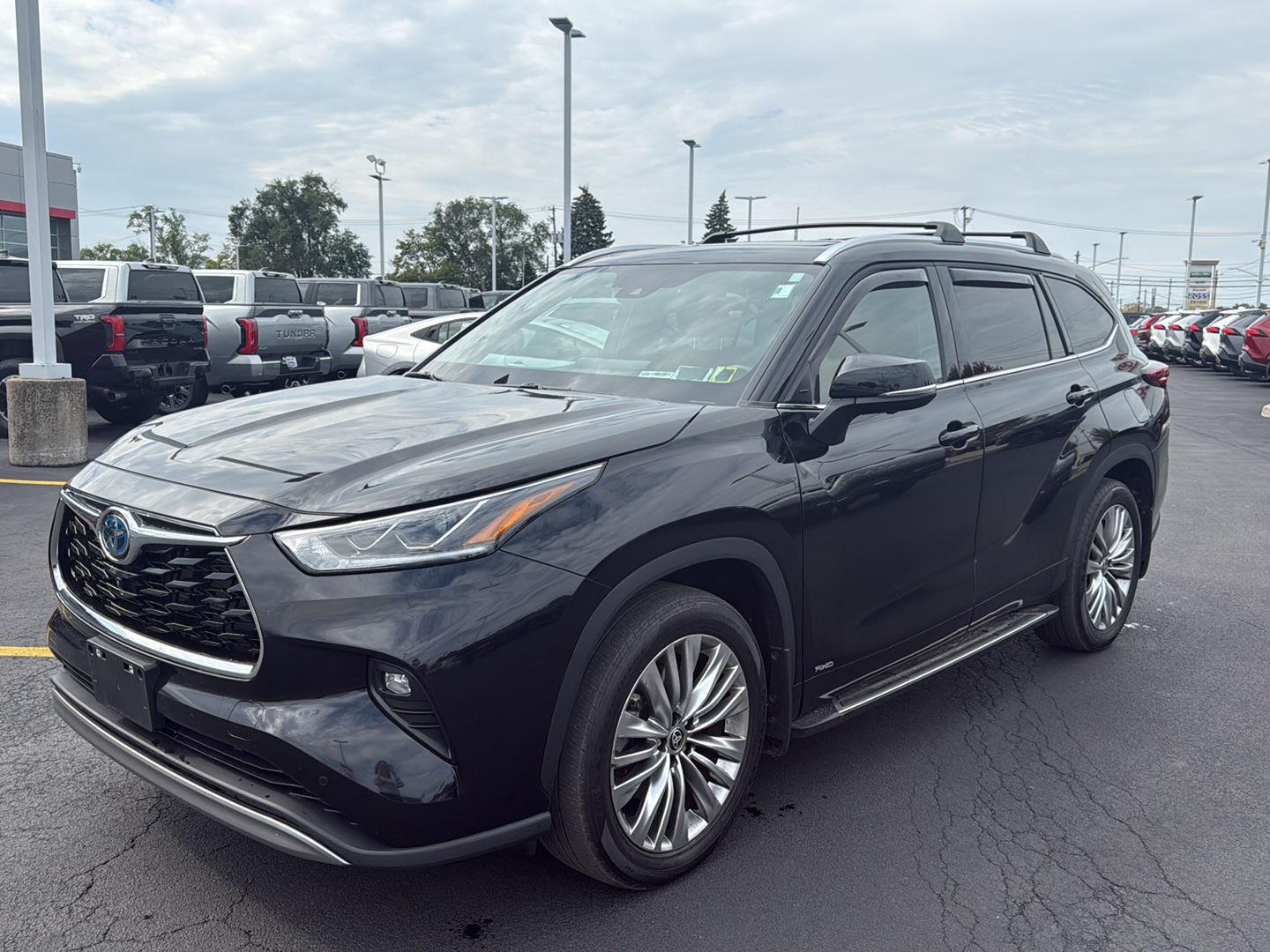 Used 2023 Midnight Black Metallic Toyota Platinum image 7