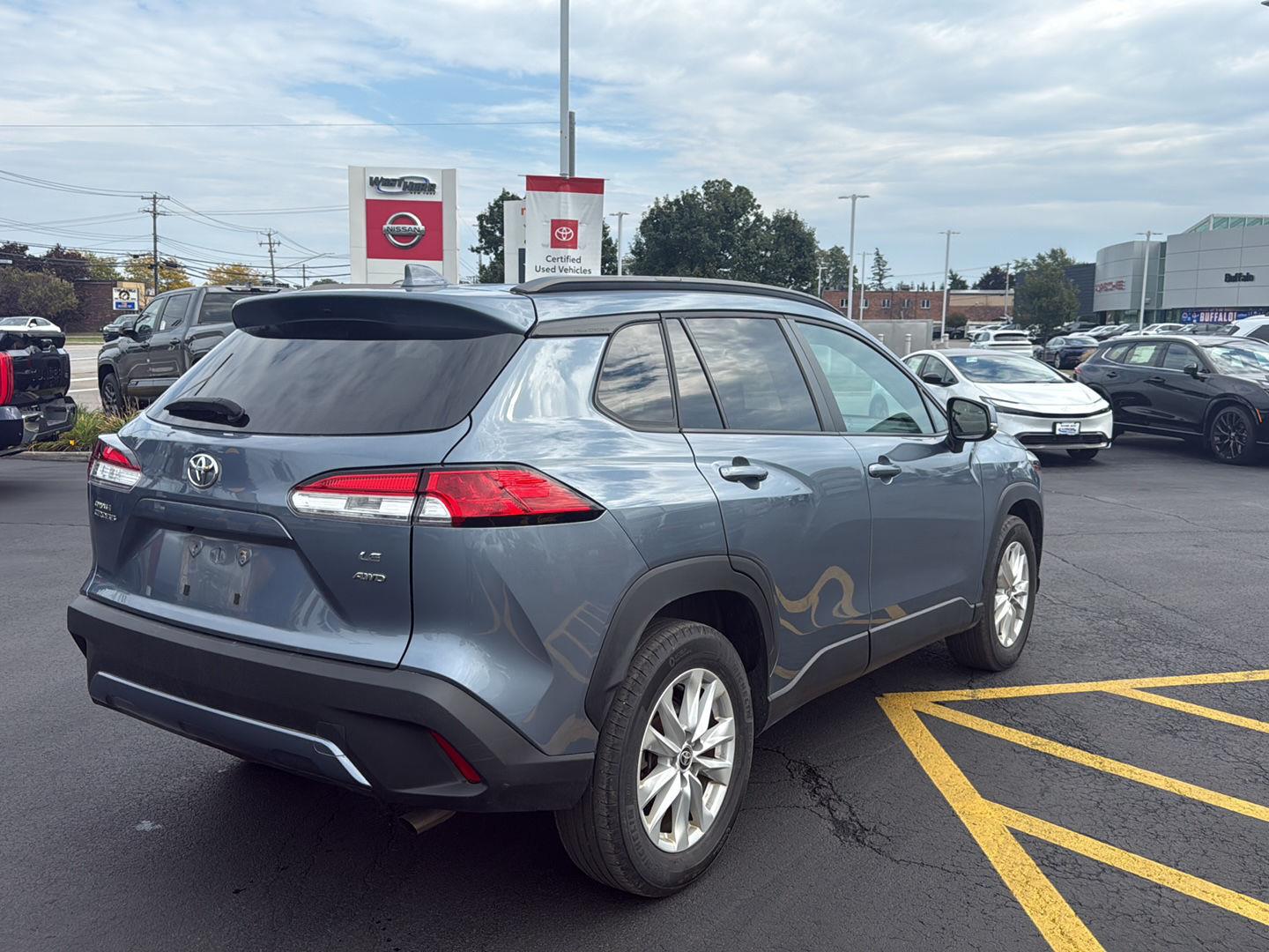 Certified Used 2023 Celestite Toyota LE image 3