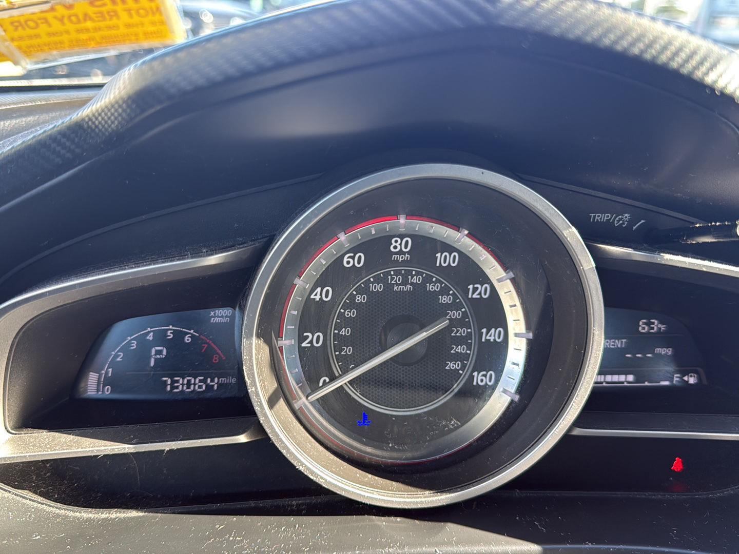 Used 2015 Liquid Silver Metallic Mazda i Sport image 9