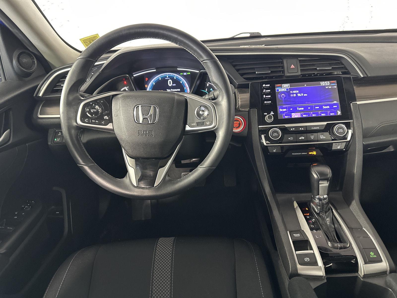 Used 2019 Aegean Blue Metallic Honda EX image 21