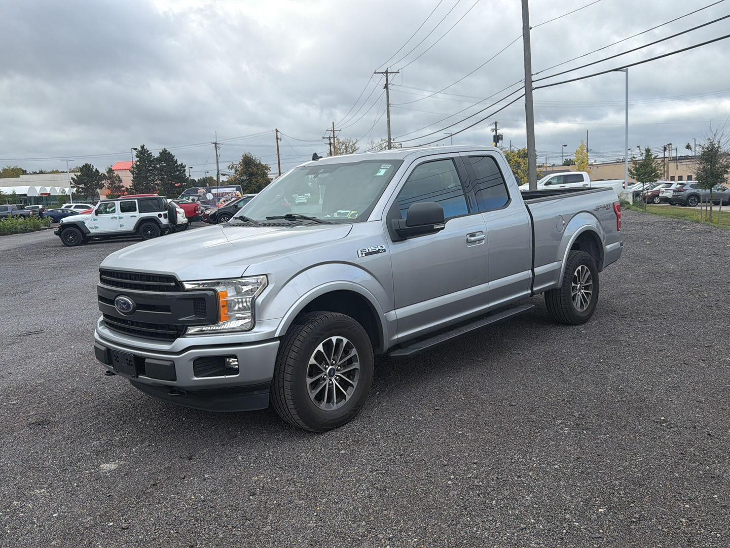Used 2020 Iconic Silver Ford XLT image 2