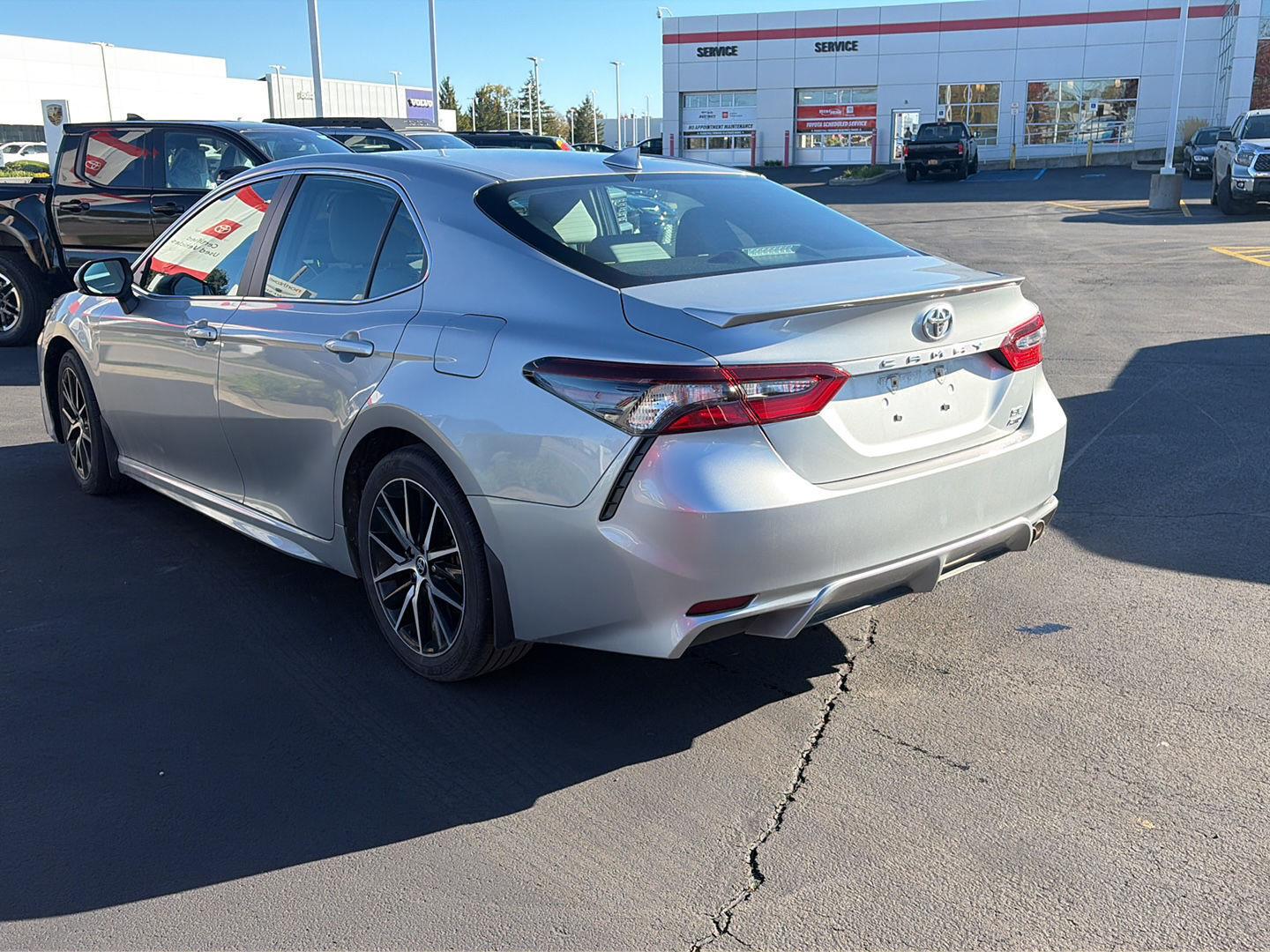 Certified Used 2023 Celestial Silver Metallic Toyota SE image 5
