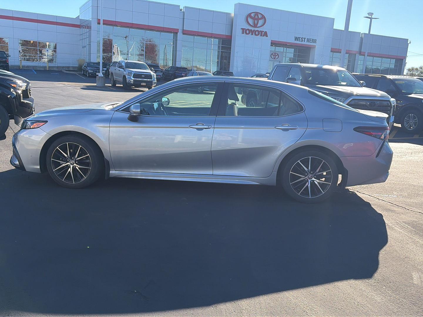 Certified Used 2023 Celestial Silver Metallic Toyota SE image 6
