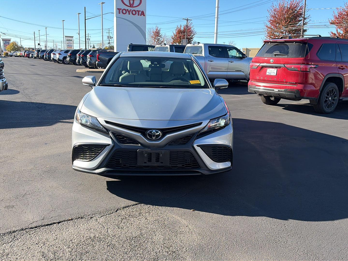 Certified Used 2023 Celestial Silver Metallic Toyota SE image 8