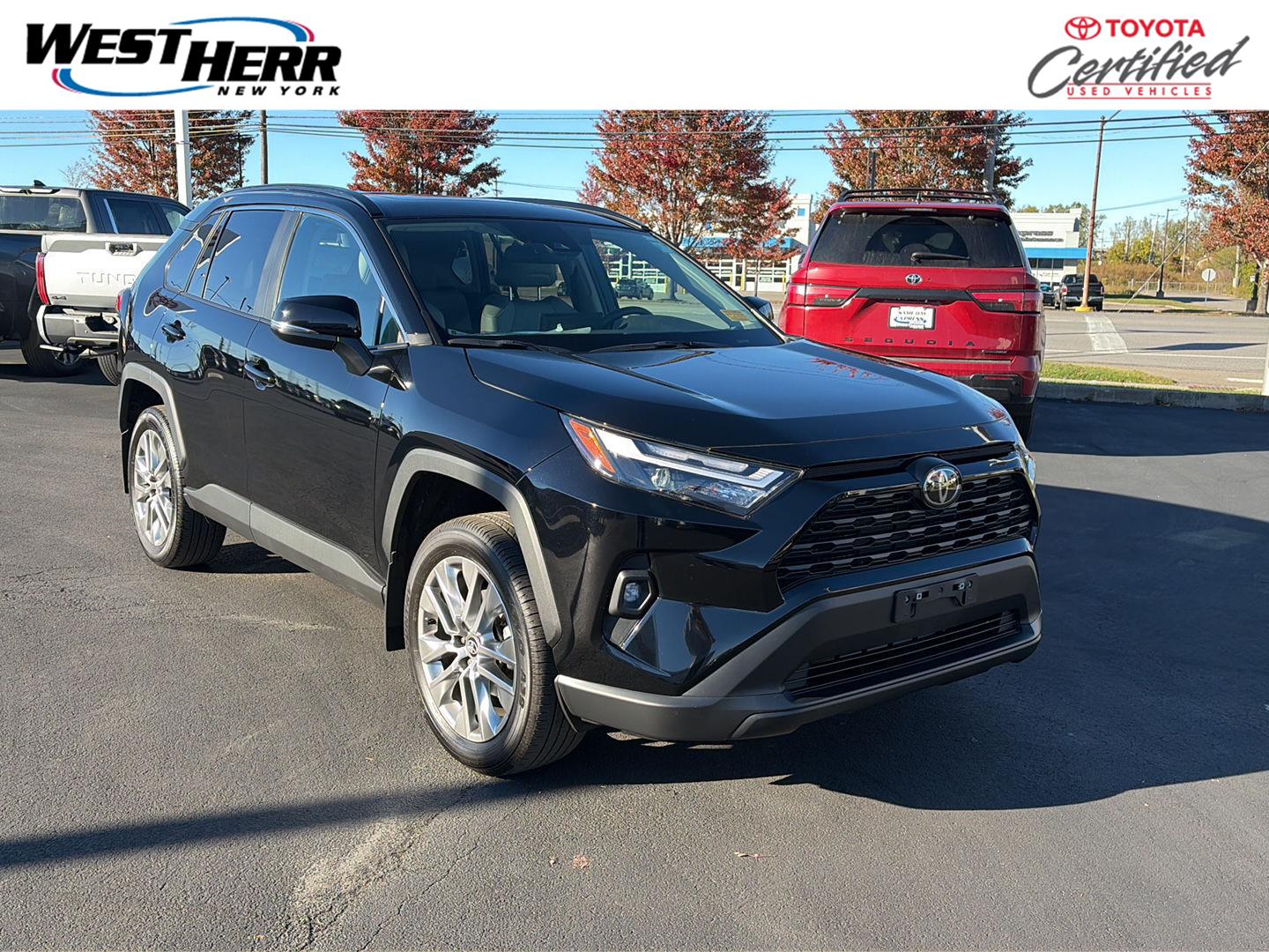 Midnight Black Metallic 2025 Toyota RAV4 SUV / Crossover All-Wheel Drive Automatic