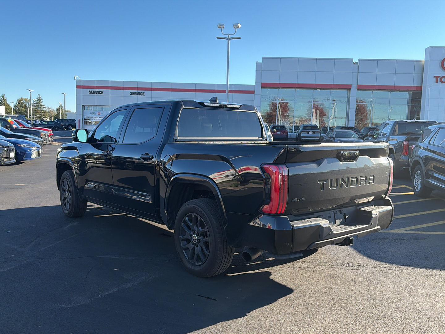 Used 2024 Midnight Black Metallic Toyota Platinum image 5