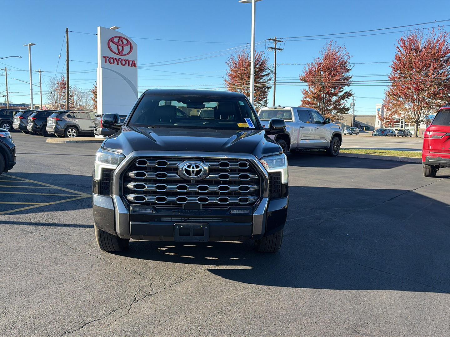 Used 2024 Midnight Black Metallic Toyota Platinum image 8