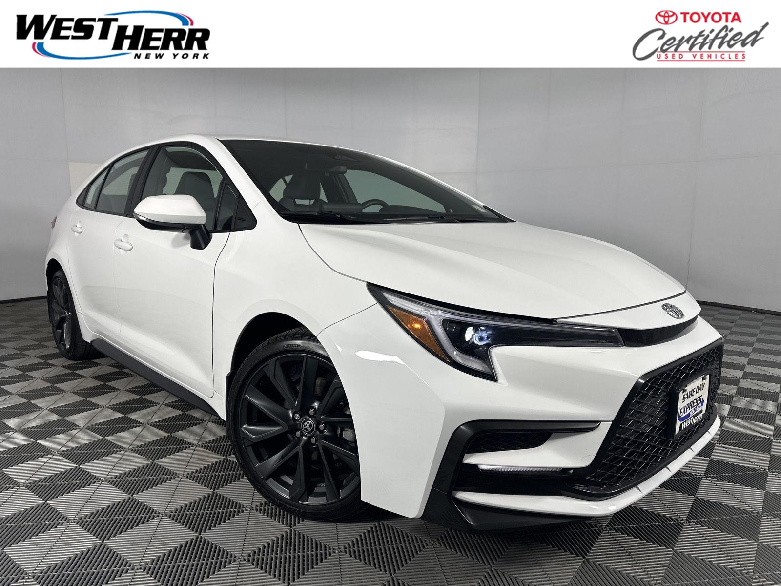 Ice Cap 2025 Toyota Corolla Sedan Front-Wheel Drive Continuously Variable Transmission