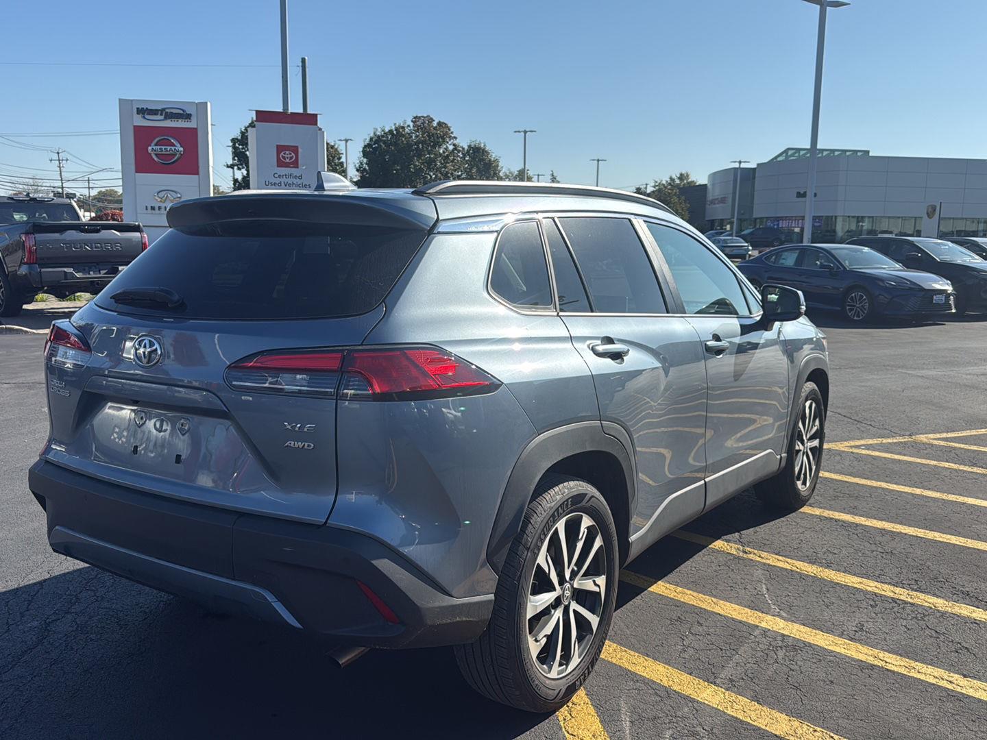 Certified Used 2023 Celestite Toyota XLE image 3