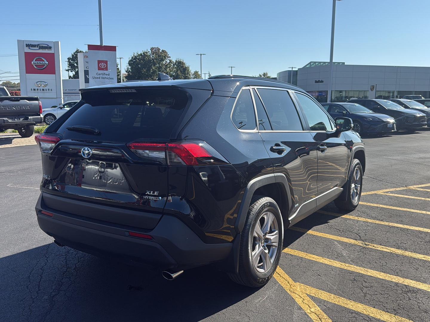 Certified Used 2024 Midnight Black Metallic Toyota XLE image 3