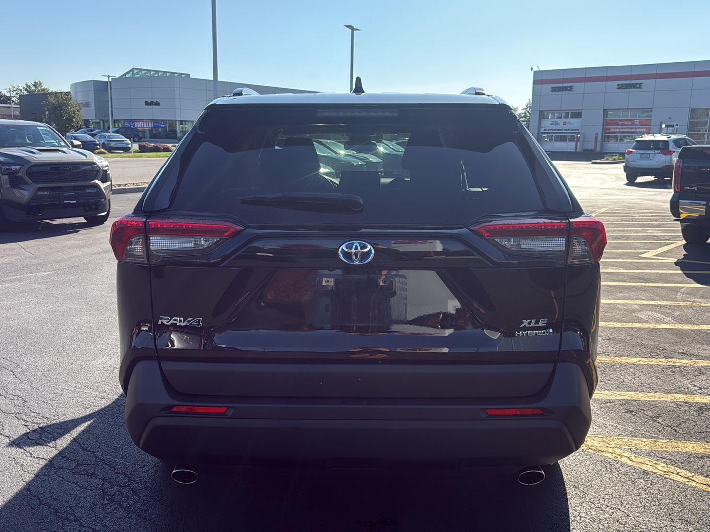 Certified Used 2024 Midnight Black Metallic Toyota XLE image 4