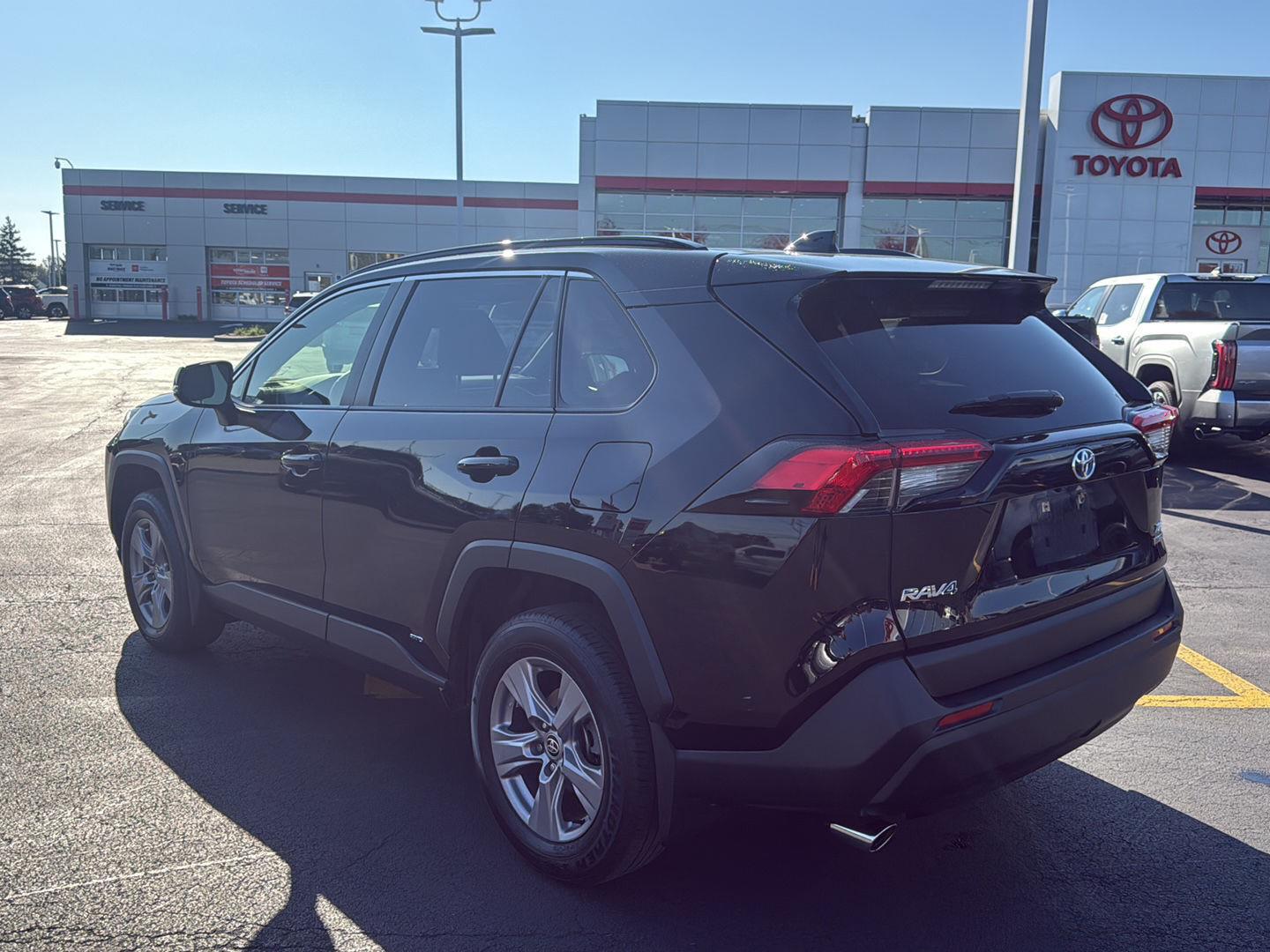 Certified Used 2024 Midnight Black Metallic Toyota XLE image 5