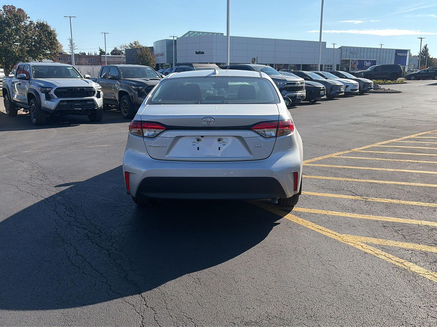 Certified Used 2024 Classic Silver Metallic Toyota LE image 4