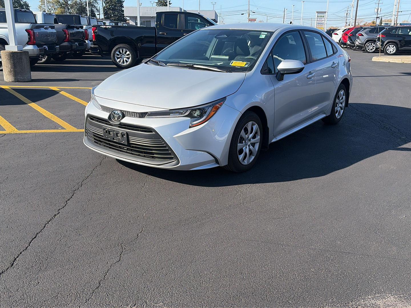Certified Used 2024 Classic Silver Metallic Toyota LE image 7