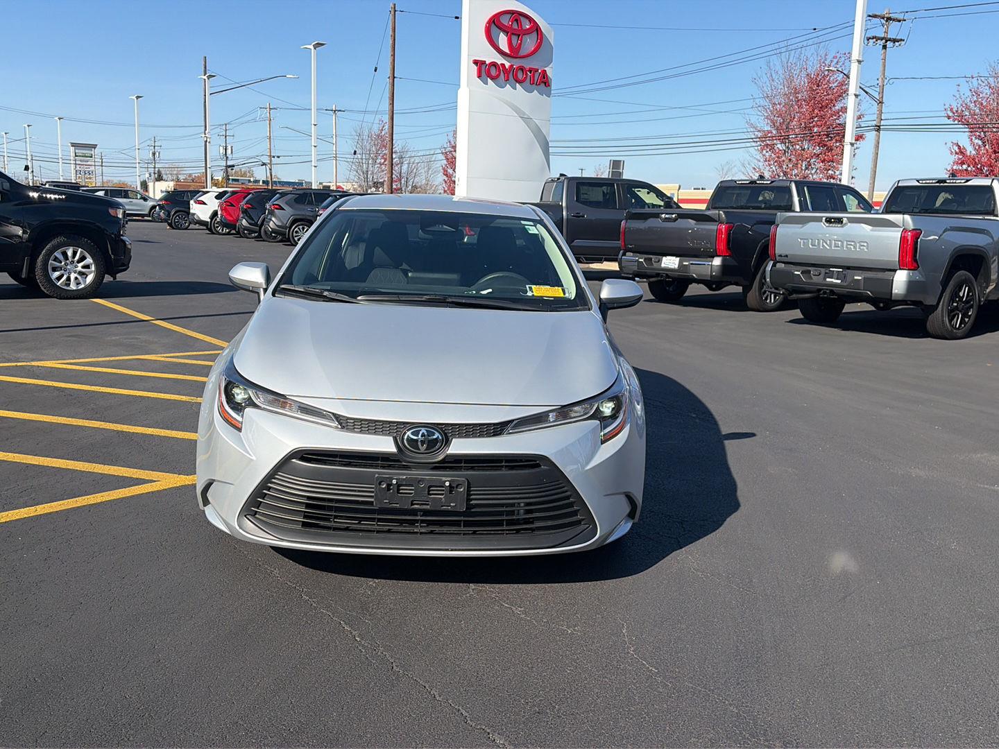 Certified Used 2024 Classic Silver Metallic Toyota LE image 8