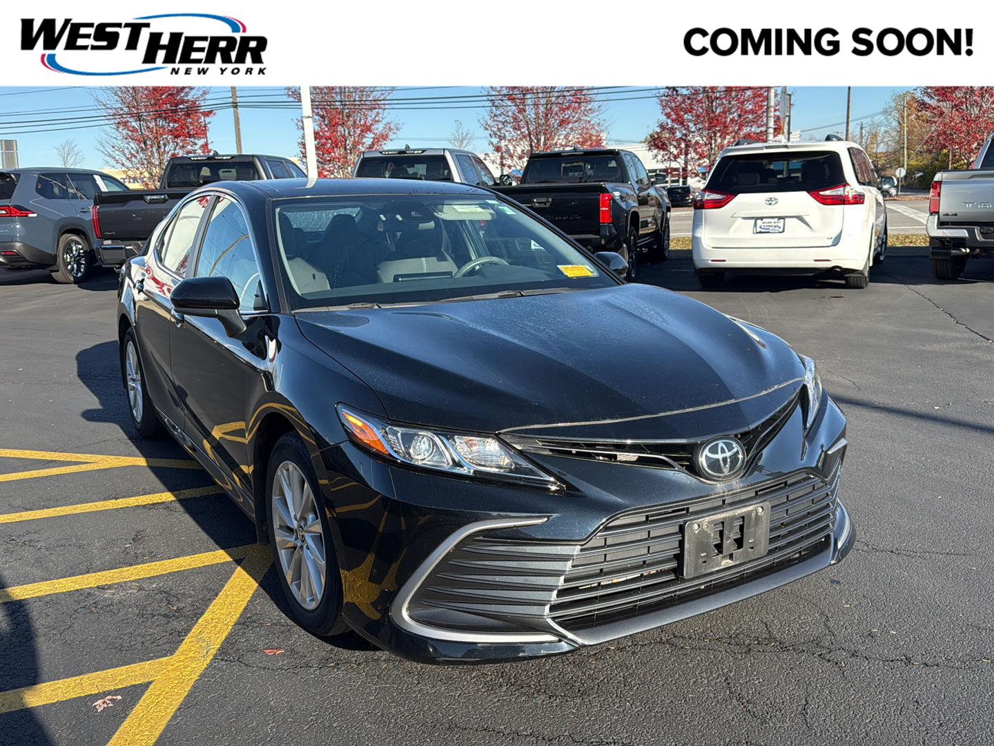 Midnight Black Metallic 2024 Toyota Camry Sedan All-Wheel Drive Automatic