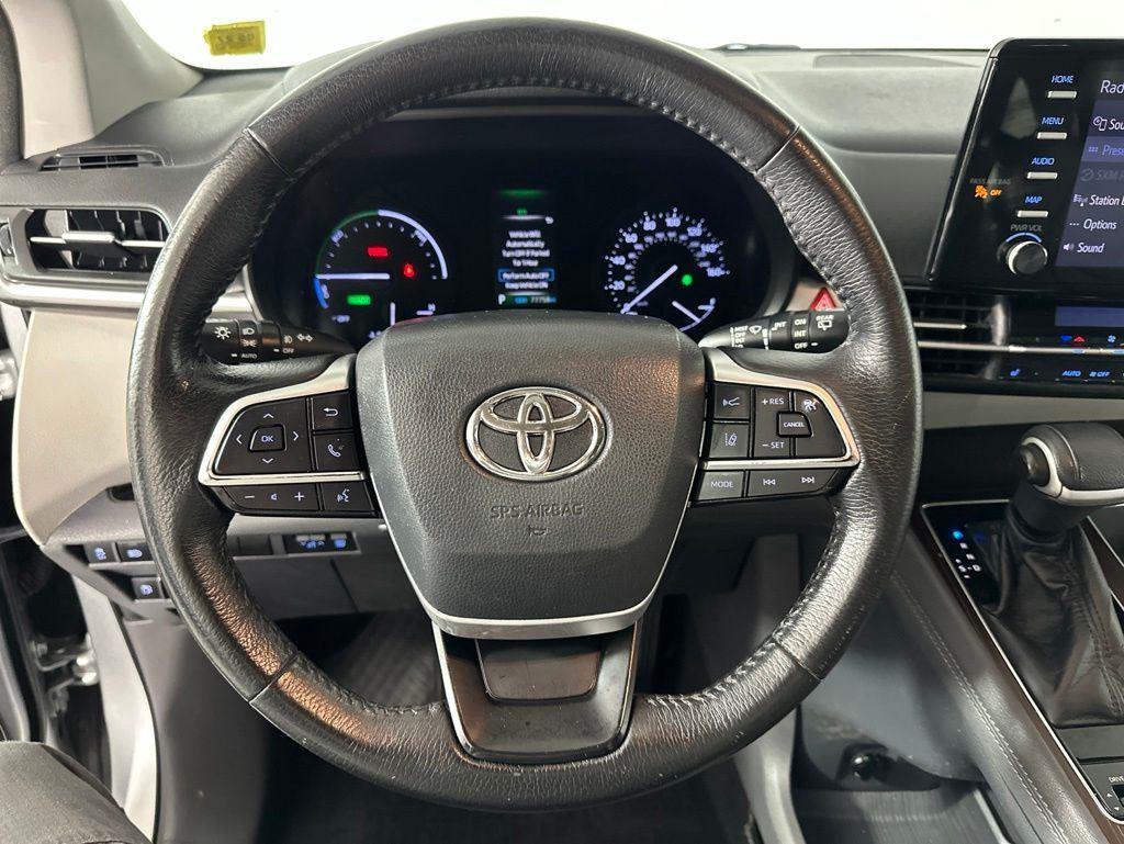 Used 2021 Celestial Silver Metallic Toyota XLE image 11