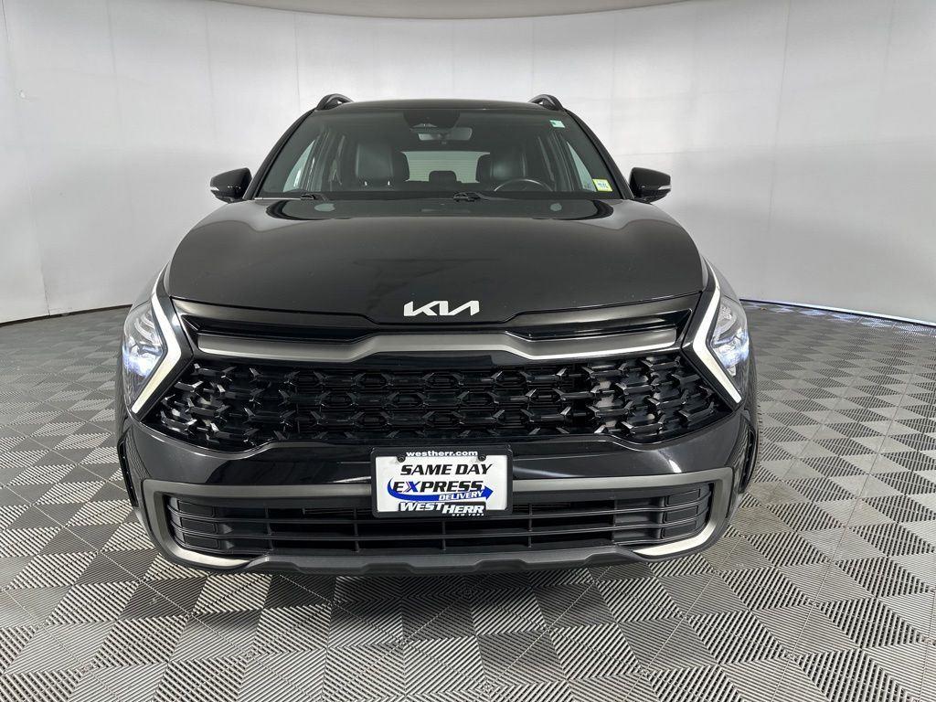 Used 2023 Ebony Black Kia X-Line image 4
