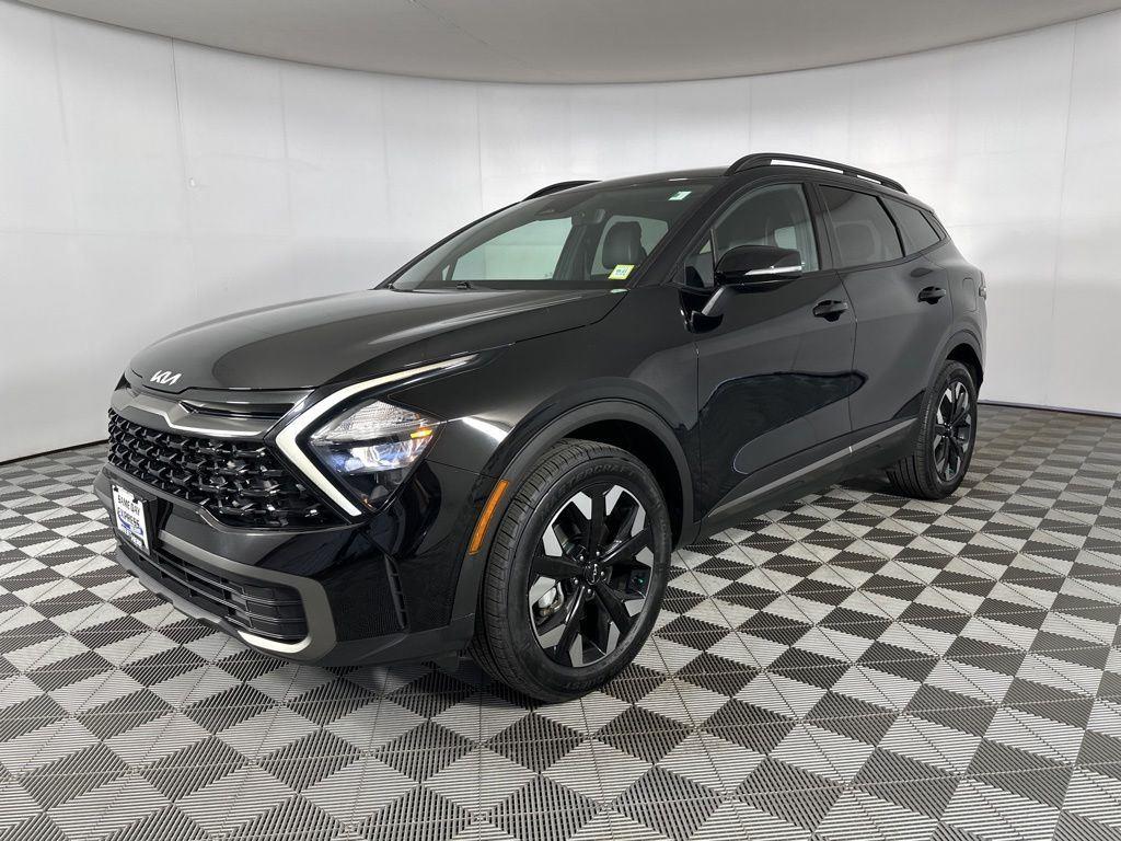 Used 2023 Ebony Black Kia X-Line image 5