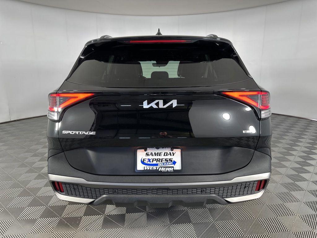 Used 2023 Ebony Black Kia X-Line image 8