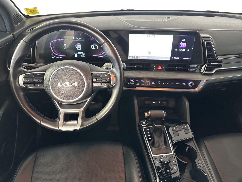 Used 2023 Ebony Black Kia X-Line image 24