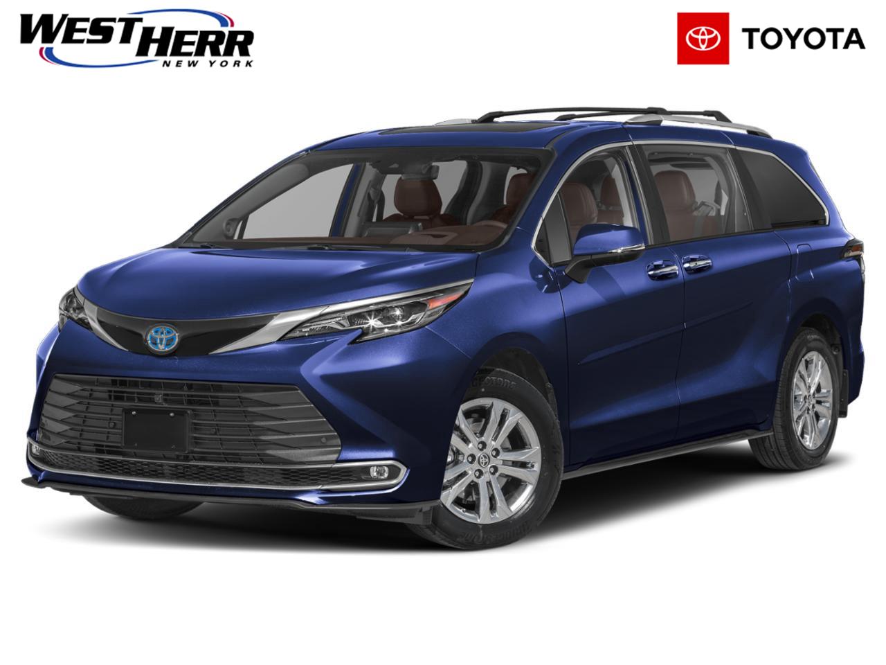 Blueprint 2026 Toyota Sienna Minivan All-Wheel Drive Continuously Variable Transmission